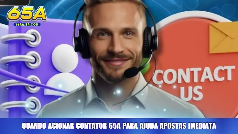 Quando acionar Contator 65A para ajuda apostas imediata